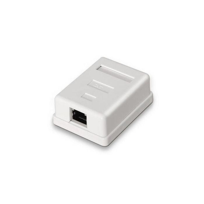 AISENS - ROSETA DE SUPERFICIE RJ45 CAT.6 FTP 1 TOMA, BLANCO 0 AISENS - ROSETA DE SUPERFICIE RJ45 CAT.6 FTP 1 TOMA, BLANCO 0