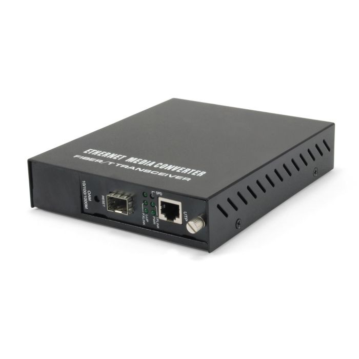 Konverter GVM-1000 10/100/1000TX>1000FX 500m 1
