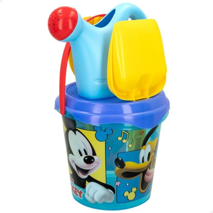 Set de Juguetes de Playa Mickey Mouse Ø 18 cm (16 Unidades) 3