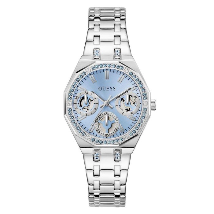 Reloj Mujer Guess QUINN Plateado 8