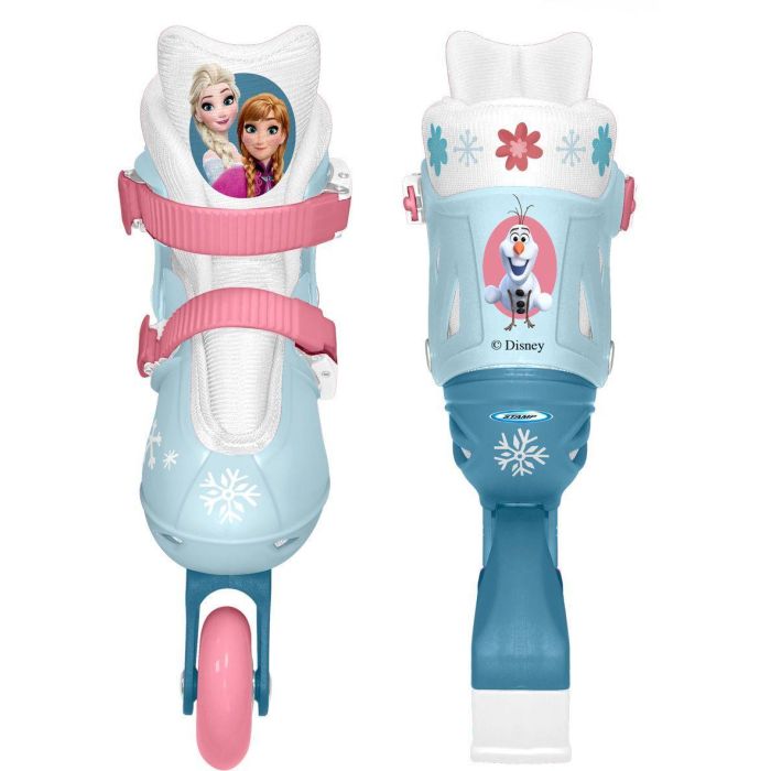 Patines en línea ajustables - FROZEN - Niña - Azul - Talla 30-33 1 Patines en línea ajustables - FROZEN - Niña - Azul - Talla 30-33 1