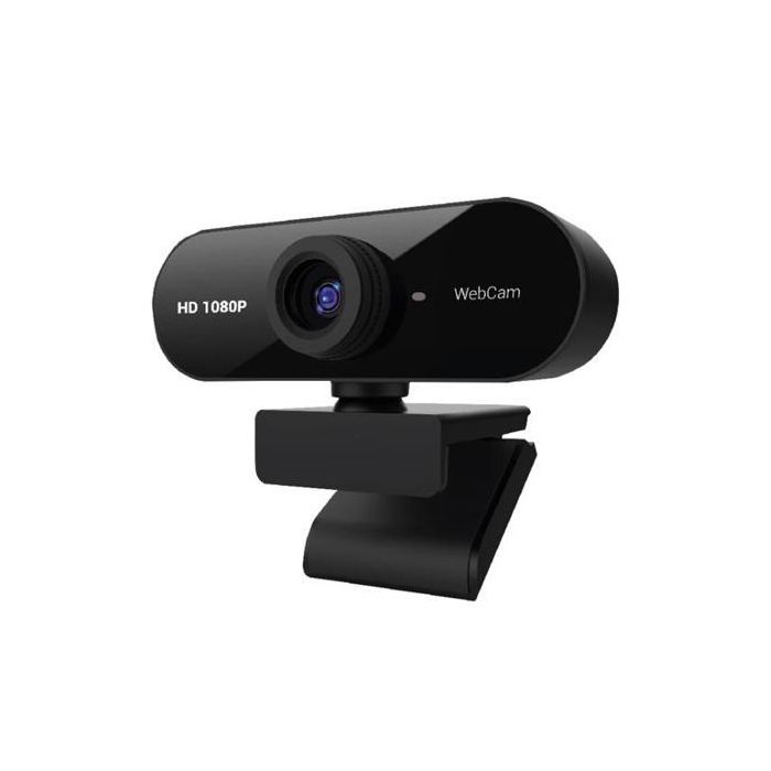 Nilox NXWC11 Webcam Video 1080P, 30 FPS, Enfoque Fijo, Micrófono Interno, Plug and Play