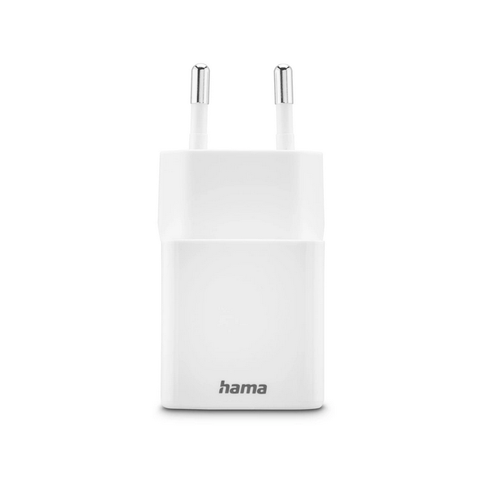 Hama Cargador de Pared 30W con USB-C y USB-A, Compatible con Power Delivery y Quick Charge 3.0, Blanco 3