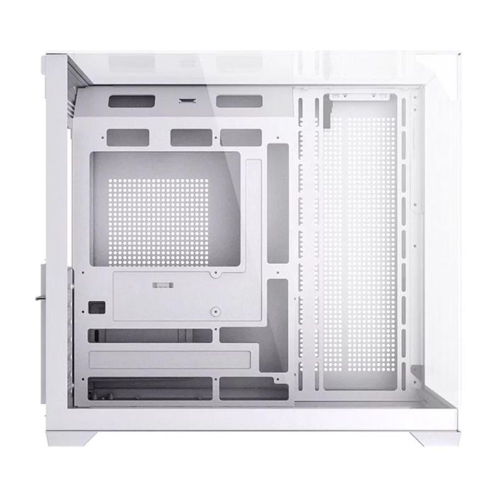Hiditec SKY Torre PC Gaming ATX Micro ATX ITX Plata Transparente con Ventana Lateral Cristal Templado e Iluminación Multi 3