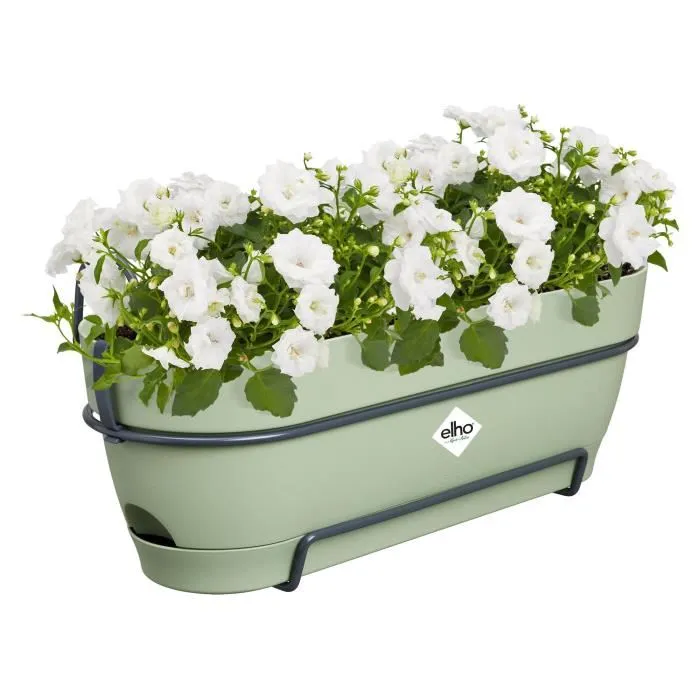 Elho Vibia Campana Allin1 50 Verde L 50 x B 26 x H 17 cm Balconera 100% Reciclado 1