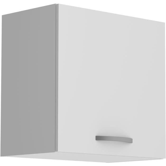 Muebles altos de Oslo 1 puerta - blanco - l 60 x D 36 x h 58 cm Muebles altos de Oslo 1 puerta - blanco - l 60 x D 36 x h 58 cm