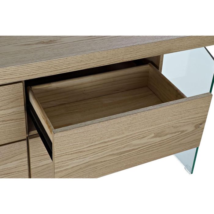 Aparador DKD Home Decor Cristal Madera MDF (160 x 45 x 80 cm) 4 Aparador DKD Home Decor Cristal Madera MDF (160 x 45 x 80 cm) 4