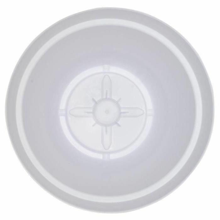 Maceta Riviera Blanco Plástico Cuadrada Ø 50 cm 1