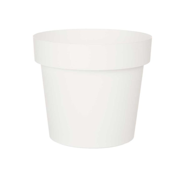 Maceta de plástico blanca Ibergarden 25 cm diámetro (12 Unidades) 1 Maceta de plástico blanca Ibergarden 25 cm diámetro (12 Unidades) 1