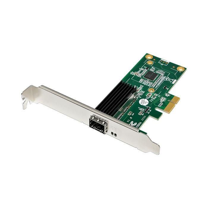 MicroConnect Adaptador de Red Ethernet PCIe SFP para Servidor - Fibra Óptica 1000SX/LX hasta Larga Distancia