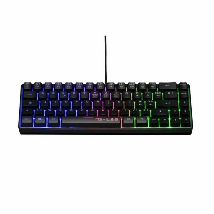 The G-Lab Teclado para juegos KEYZ-HYDROGEN/FR 60% Membrana negra 4
