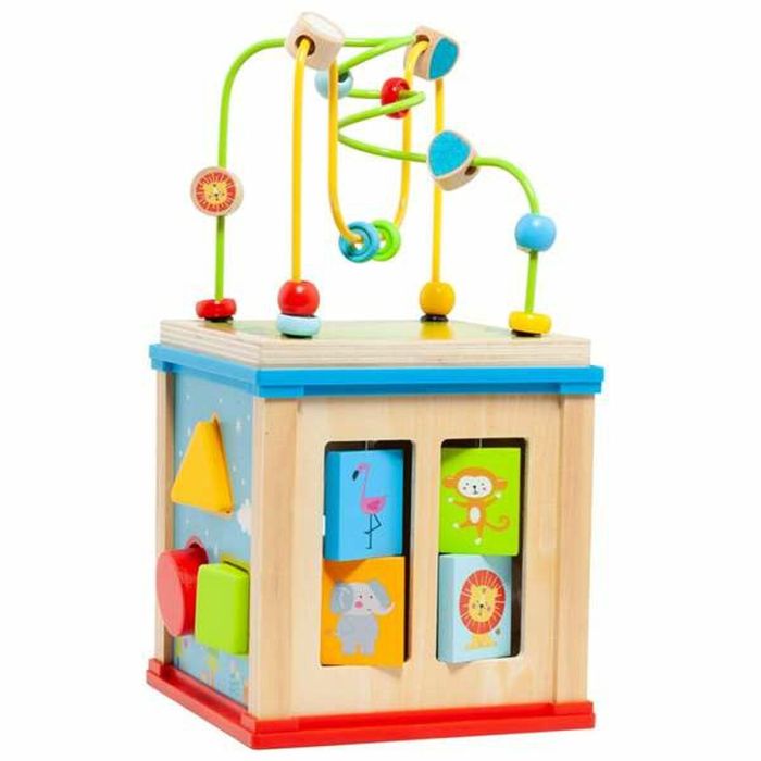 Molto Cubo de Actividades de Madera 19x17x17 cm para edad +3 años 10 Molto Cubo de Actividades de Madera 19x17x17 cm para edad +3 años 10