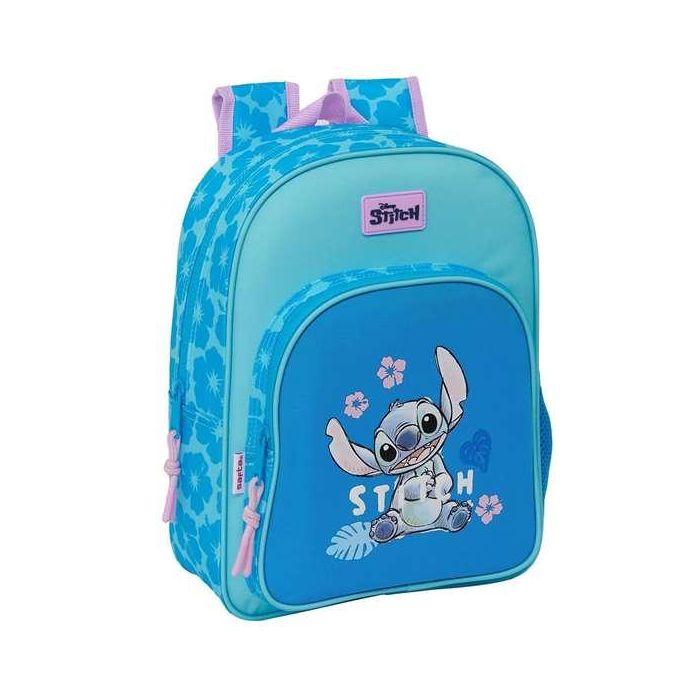 Mochila Safta Infantil Adaptable A Carro Stitch Hawaii 340x260x110 mm Mochila Safta Infantil Adaptable A Carro Stitch Hawaii 340x260x110 mm