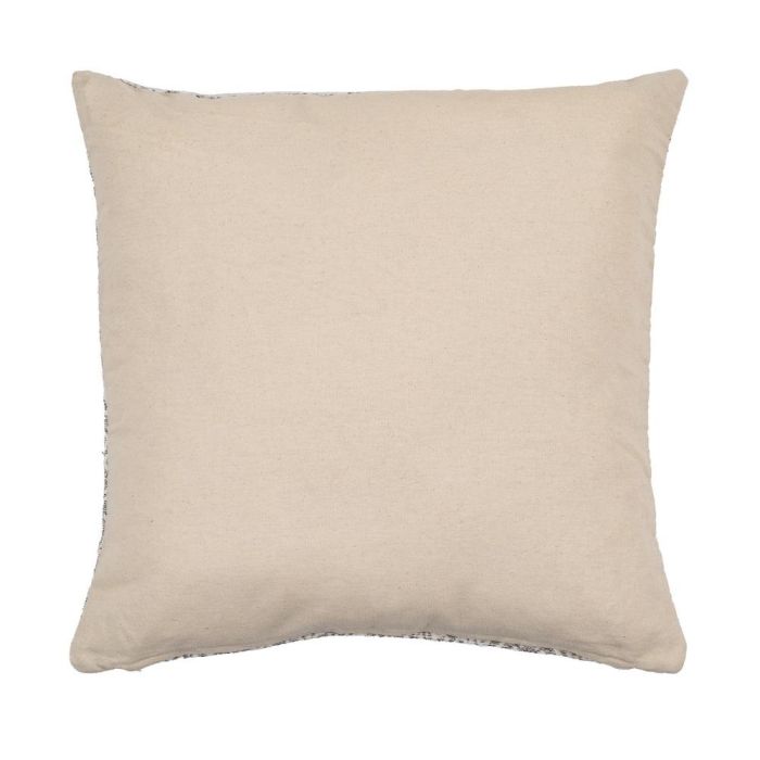 Cojín Blanco-Gris Algodón Decoración 45 X 45 cm