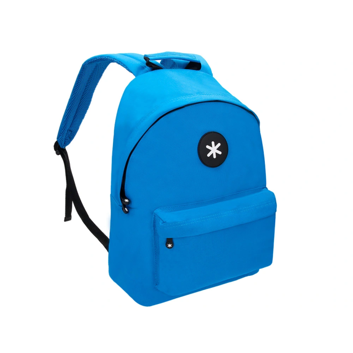 Antartik Mochila Azul con Asas Acolchadas, Bolsillos con Cremallera, Compartimento para Portátil y Dimensiones 310x160x410 mm 5