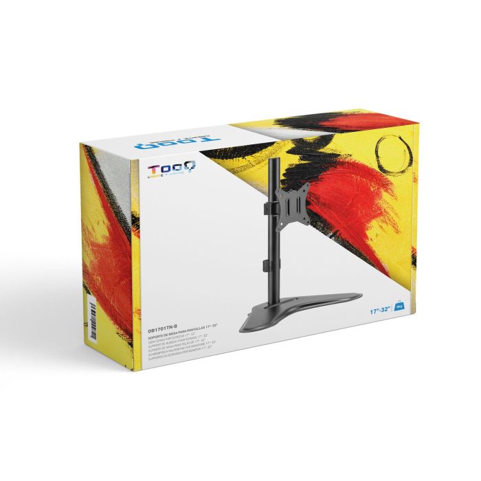 TooQ DB1701TN-B soporte para monitor 81,3 cm (32") Negro Escritorio 5 TooQ DB1701TN-B soporte para monitor 81,3 cm (32") Negro Escritorio 5