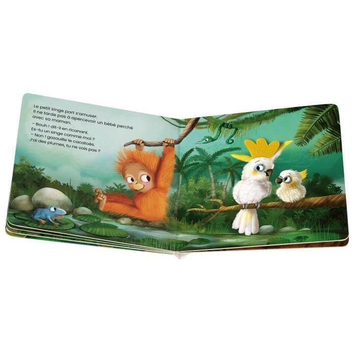 Ravensburger - Jugar + - Libro Lee, toca y explora: ¿Eres un mono como yo? - 13099028 2 Ravensburger - Jugar + - Libro Lee, toca y explora: ¿Eres un mono como yo? - 13099028 2