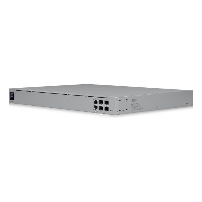 Ubiquiti EFG Gateway Empresarial Gris Montaje en Rack 2000 MHz 16 GB RAM 23500 Mbit/s Firewall 2 Puertos SFP+ Administracion Web 4