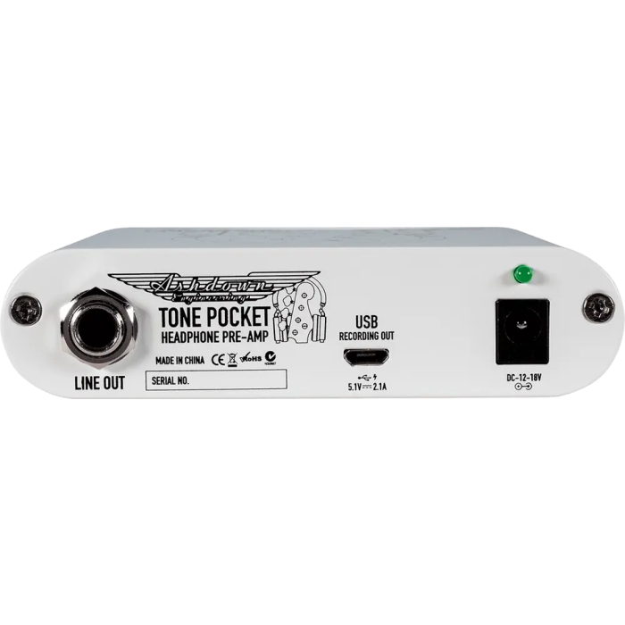 Ashdown Preamplificador de Auriculares / Interfaz de Audio Tone Pocket - Blanco 3