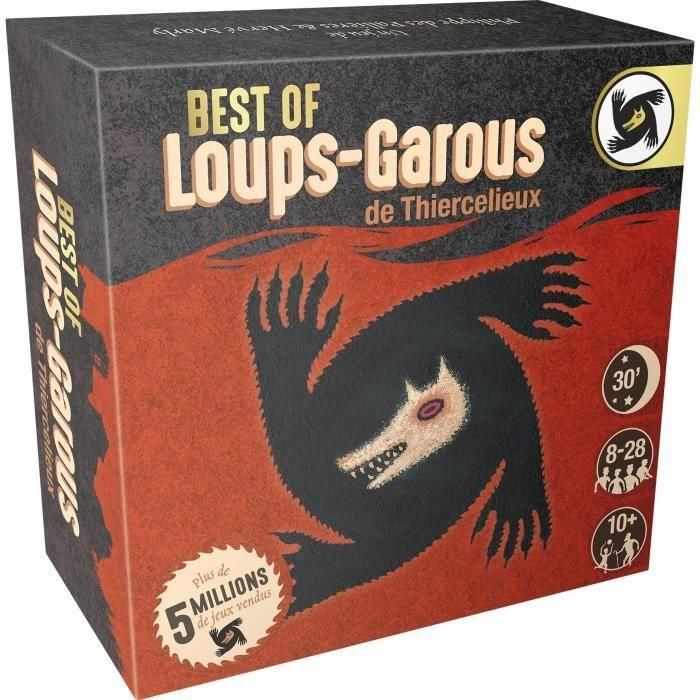 Asmodee Les Loups-Garous de Thierceleux Lo mejor de - Juego de mesa de roles Extensión Hombres Lobo con roles clave y azulejos de cartón (+10 años) 1