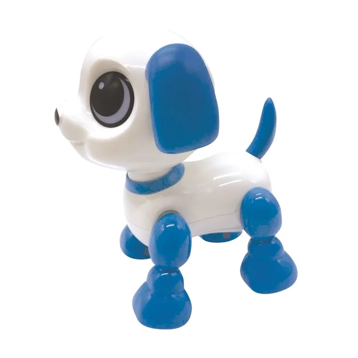 Lexibook Perro Robot Mini Power Puppy con Efectos de Luz y Sonido, Control de Clic Manual, Repetición 1 Lexibook Perro Robot Mini Power Puppy con Efectos de Luz y Sonido, Control de Clic Manual, Repetición 1