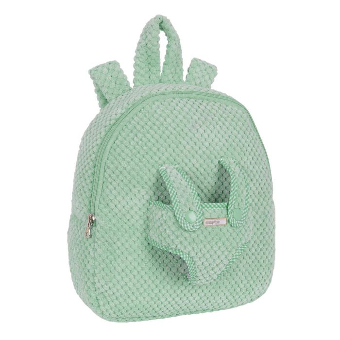 Mochila Infantil Safta Oso de Peluche Turquesa 23 x 27 x 7,5 cm 2 Mochila Infantil Safta Oso de Peluche Turquesa 23 x 27 x 7,5 cm 2