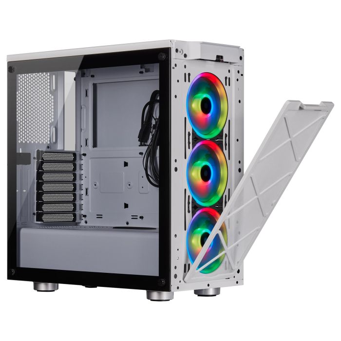 Corsair Midi Crystal 465X Smart Case Vidrio Templado Blanco CC-9011189-WW 3 Corsair Midi Crystal 465X Smart Case Vidrio Templado Blanco CC-9011189-WW 3