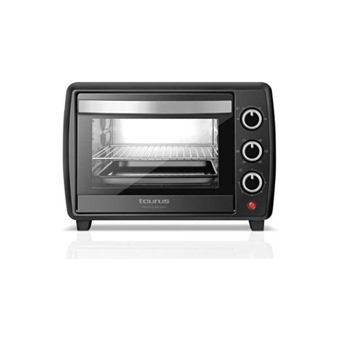 HORNO DE SOBREMESA TAURUS HORIZON 22 PLUS - 1500W - 22L CAPACIDAD - 4 FUNCIONES COCCIÓN - DOBLE CRISTAL - TEMPORIZADOR HASTA 60 MIN 2 HORNO DE SOBREMESA TAURUS HORIZON 22 PLUS - 1500W - 22L CAPACIDAD - 4 FUNCIONES COCCIÓN - DOBLE CRISTAL - TEMPORIZADOR HASTA 60 MIN 2
