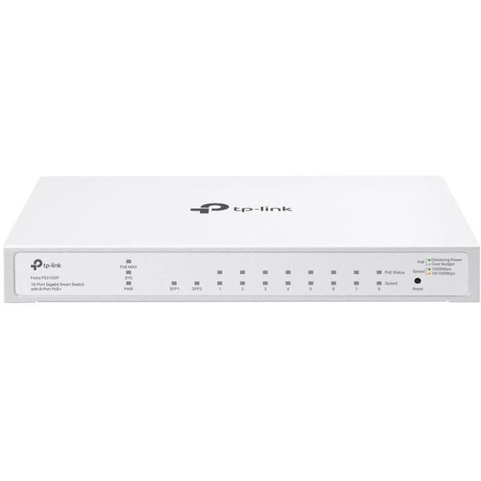 TP-Link FS310GP Smart Switch 10 Puertos Gigabit Ethernet PoE 0 TP-Link FS310GP Smart Switch 10 Puertos Gigabit Ethernet PoE 0