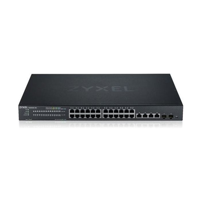 Zyxel XMG1930-30 Switch Gestionado L3 24x 2.5G + 4x 10G Ethernet SFP+ Montaje en Rack 0 Zyxel XMG1930-30 Switch Gestionado L3 24x 2.5G + 4x 10G Ethernet SFP+ Montaje en Rack 0