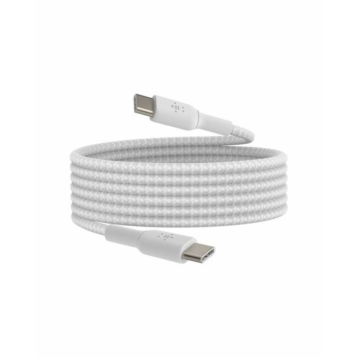 Cable USB-C a USB-C Belkin CAB004BT2MWH Blanco 2 m 8