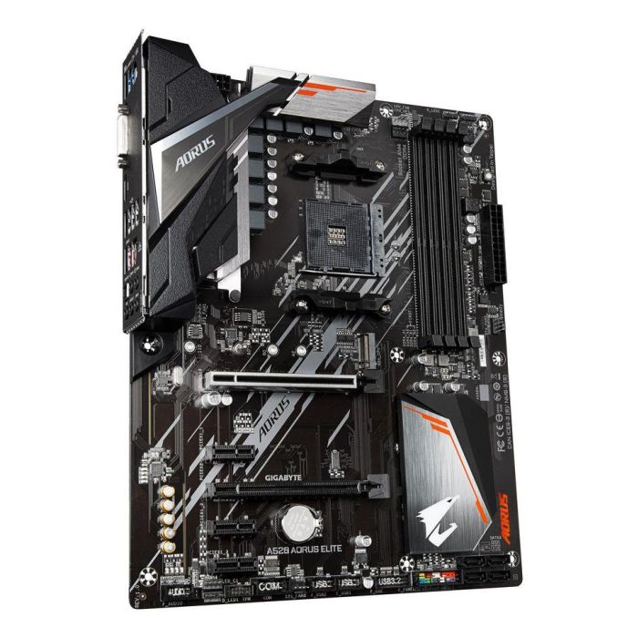 Gigabyte A520 AORUS ELITE Placa Base para AMD Ryzen Serie 5000 AM4, Soporte DDR4 4733MHz (OC), Ranura PCIe 3.0 M.2, USB 3.2 Gen2, Gigabit Ethernet LAN 1 Gigabyte A520 AORUS ELITE Placa Base para AMD Ryzen Serie 5000 AM4, Soporte DDR4 4733MHz (OC), Ranura PCIe 3.0 M.2, USB 3.2 Gen2, Gigabit Ethernet LAN 1