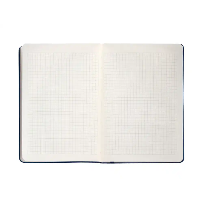 Antartik Cuaderno A4 Tapa Dura Azul Marino 100 Hojas Cuadriculadas 80gr FSC 7