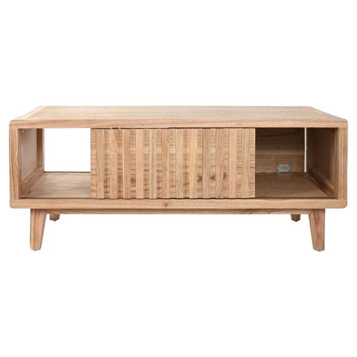 DKD Home Decor Mesa de Centro de Madera de Mindi Estilo Scandi Diseño Nórdico para Salón 110 cm Ancho x 60 cm Fondo x 45 cm Alto 5 DKD Home Decor Mesa de Centro de Madera de Mindi Estilo Scandi Diseño Nórdico para Salón 110 cm Ancho x 60 cm Fondo x 45 cm Alto 5