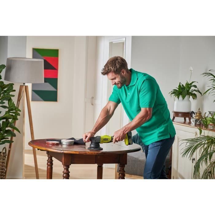 Pulidora RYOBI ONE+ 18V 125mm Entregada con 3 almohadillas (Bare) - R18P-0 3 Pulidora RYOBI ONE+ 18V 125mm Entregada con 3 almohadillas (Bare) - R18P-0 3