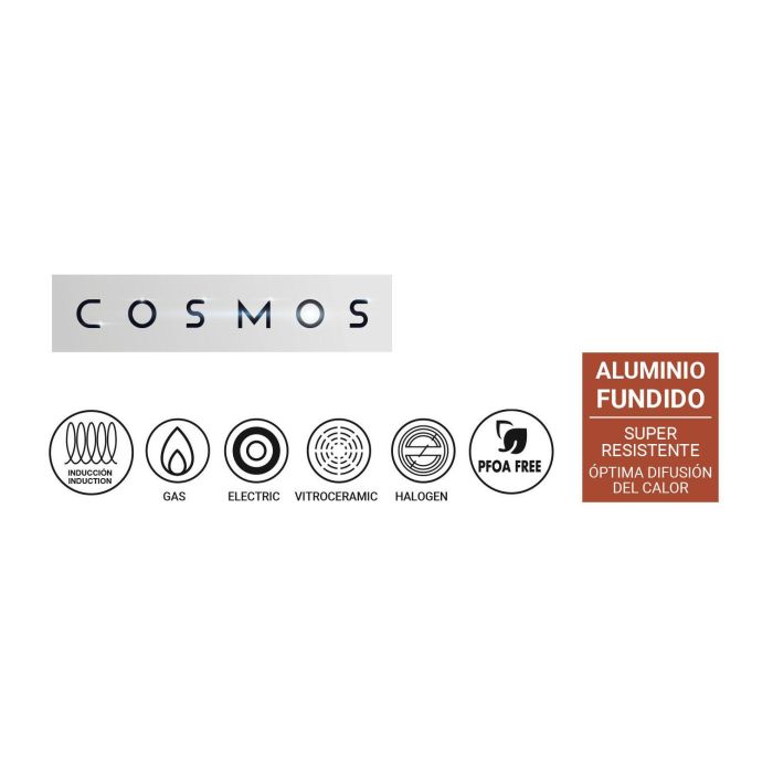 Sartén de Aluminio Fundido Quttin 26 cm (6 Unidades) 2 Sartén de Aluminio Fundido Quttin 26 cm (6 Unidades) 2