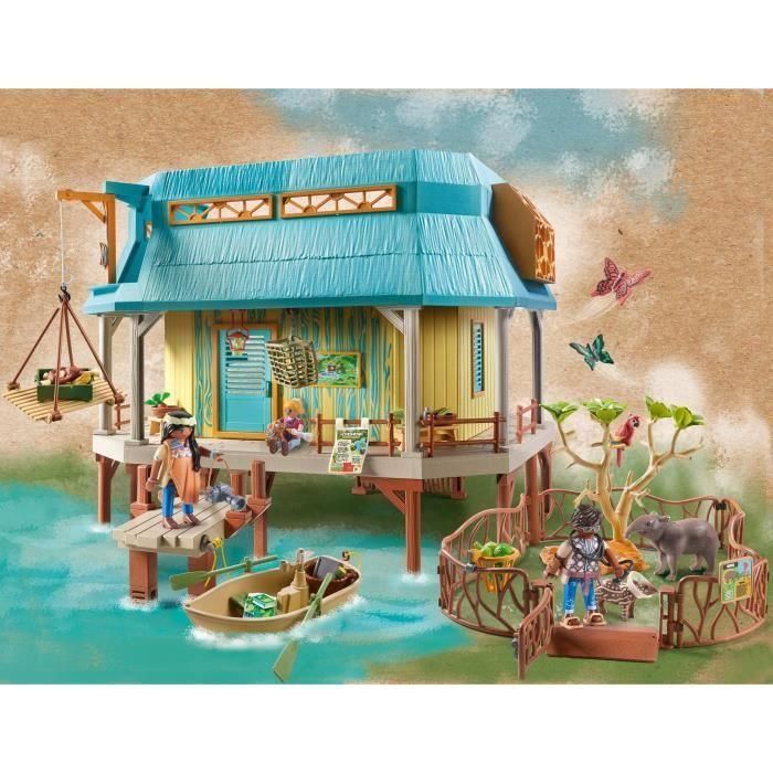 PlayMobil - 71007 - Wiltopia - Centro de cuidado de animales - Más del 80% de materiales reciclados o bio -basados 1 PlayMobil - 71007 - Wiltopia - Centro de cuidado de animales - Más del 80% de materiales reciclados o bio -basados 1