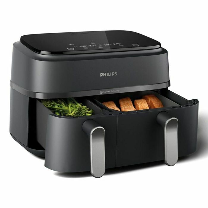 Freidora de Aire Philips NA352/00 Gris Cobre 9 L 1