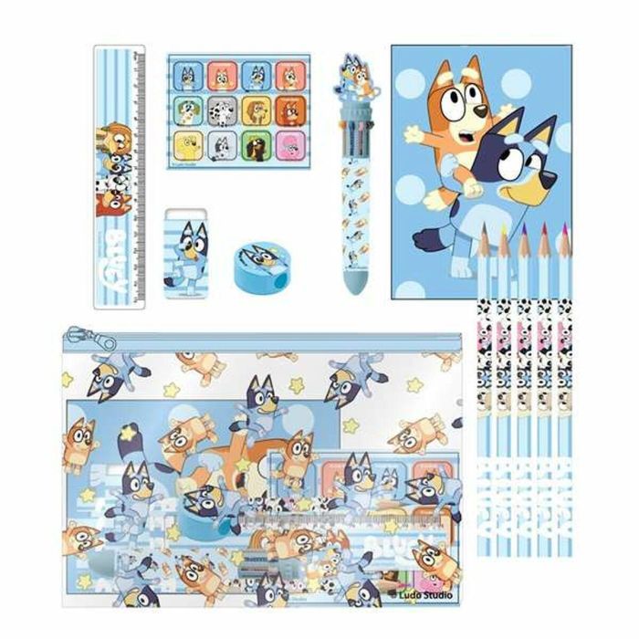 Set de Dibujo Bluey Azul Set de Dibujo Bluey Azul