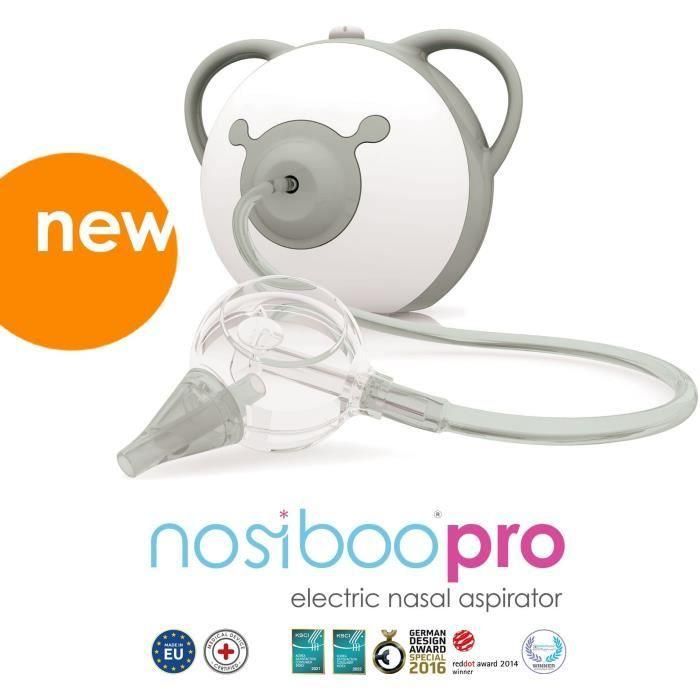 Nariz eléctrica para bebé NOSIBOO Pro - Gris 4 Nariz eléctrica para bebé NOSIBOO Pro - Gris 4