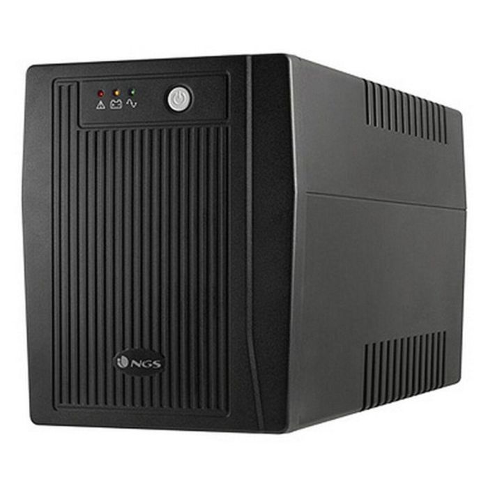 NGS FORTRESS2000V2 SAI Offline 1500VA/900W, 4 Salidas Schuko, Torre, con AVR y Respaldo 5-10 min