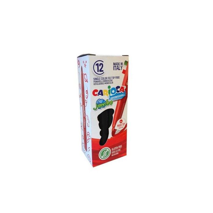 Rotulador Fibra Carioca Jumbo Negro
