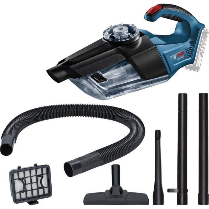 Bosch Professional GAS 18V-1 Aspirador Inalámbrico Profesional 18V sin batería, Caudal 10l/s, Depresión 60mbar