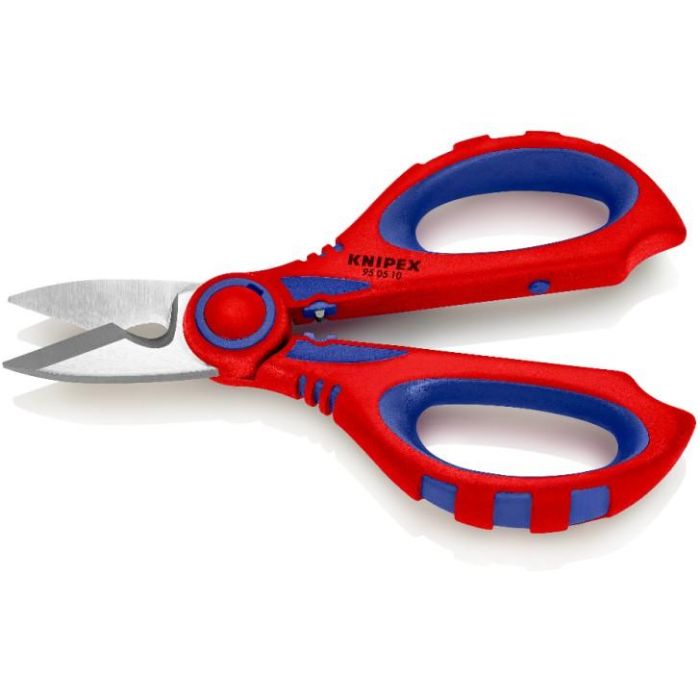 KNIPEX Elektrikerschere mit Crimpstelle 18 KNIPEX Elektrikerschere mit Crimpstelle 18