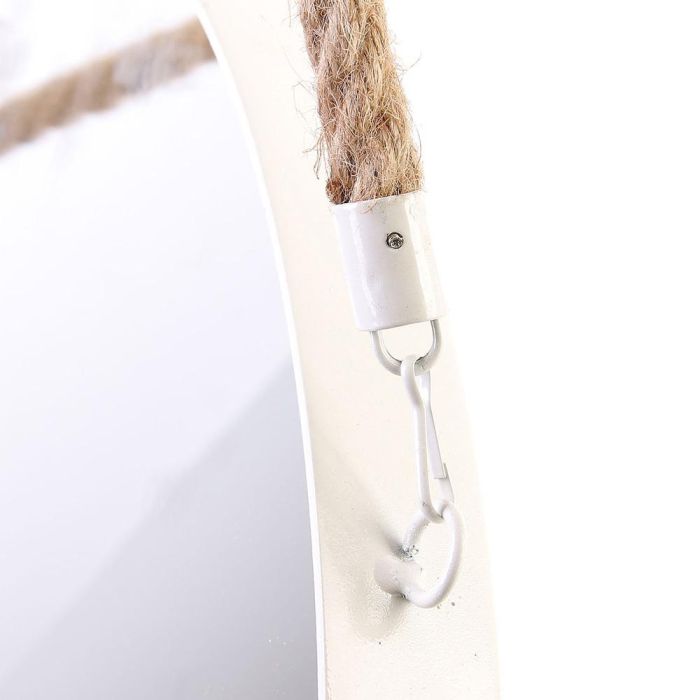 Espejo Con Asa Cuerda Bl Home Deco Factory diámetro 50 cm 3 Espejo Con Asa Cuerda Bl Home Deco Factory diámetro 50 cm 3