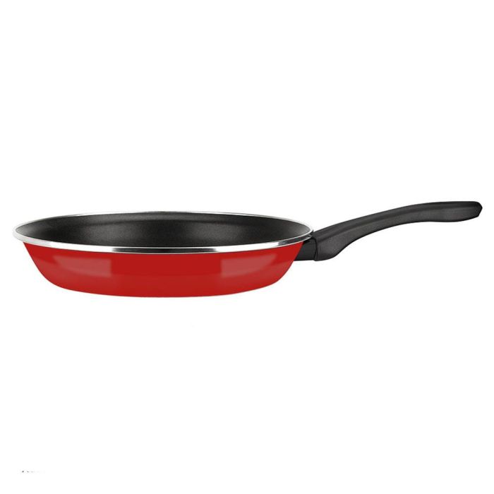 Fagor Sarten Optimax Acero Aisi 430 Ø24 cm Rojo Antiadherente Xylan Plus