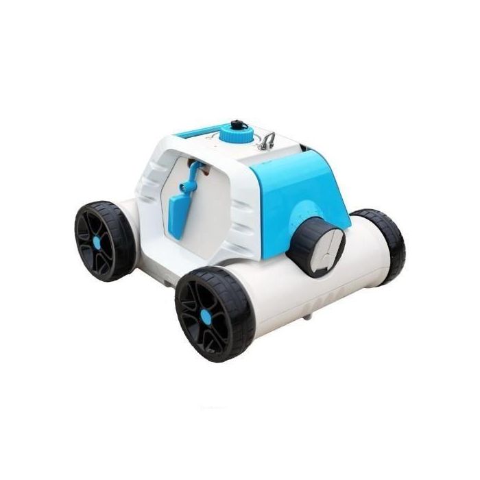 BESTWAY HJ1005 Robot Limpiafondos Thetys Eléctrico para Piscinas, Autónomo con Batería Recargable, Fondo Plano, hasta 6x3m BESTWAY HJ1005 Robot Limpiafondos Thetys Eléctrico para Piscinas, Autónomo con Batería Recargable, Fondo Plano, hasta 6x3m