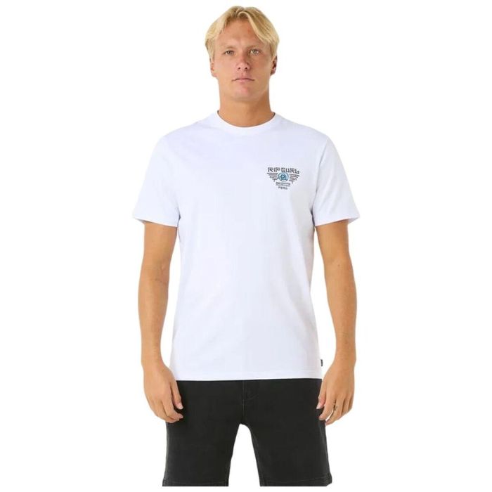 Camiseta de Manga Corta Hombre Rip Curl Desti Animals Tee Blanco 0 Camiseta de Manga Corta Hombre Rip Curl Desti Animals Tee Blanco 0