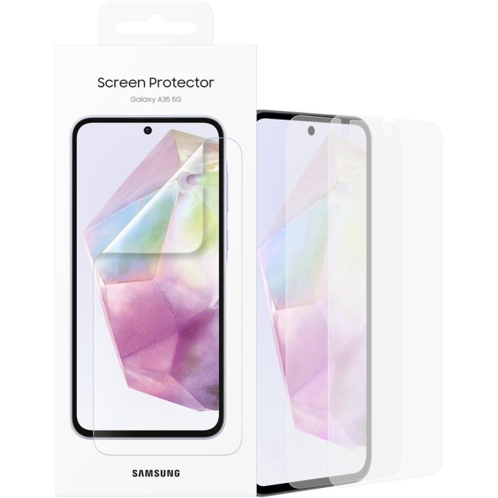 Samsung Protector de Pantalla Galaxy A35 5G Transparente – Protección contra caídas y rayones 3 Samsung Protector de Pantalla Galaxy A35 5G Transparente – Protección contra caídas y rayones 3