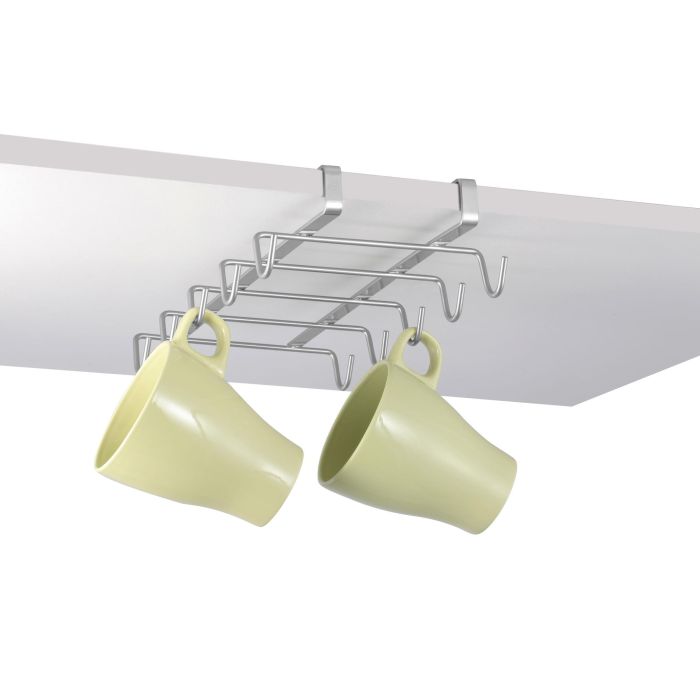 Colgador de Tazas Gris 28.5 cm - Confortime (8 Unidades) 6 Colgador de Tazas Gris 28.5 cm - Confortime (8 Unidades) 6